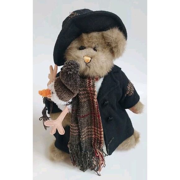 The Bearington Bear Collection Jack Frost Snowman & Mini Snowman - Picture 1 of 8